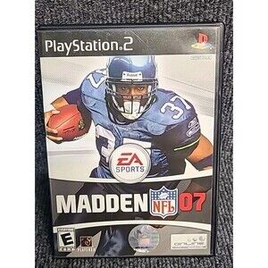 PS2 Madden NFL 07 - Sony PlayStation 2 Football Complete W /manual Tested